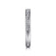 Alternating Diamond Wedding Ring