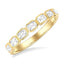 Diamond Bezel Stackable Ring