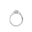 Oval Diamond Halo Engagement Ring