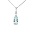 Aquamarine & Diamond Pendant