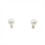 Pearl & Diamond Stud Earrings