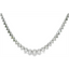 Graduated Diamond Tennis Necklace