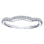 Diamond Contour Wedding Ring