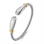 Bujukan Sterling Silver & 14k Yellow Gold Mother of Pearl Bracelet