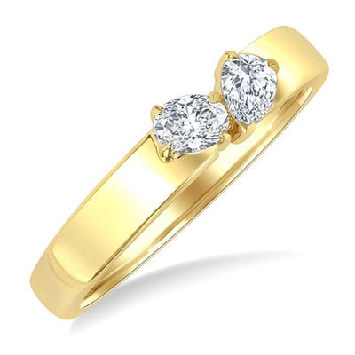 Diamond Toi et Moi Fashion Ring