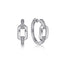 Sterling Silver Huggie Hoop Earrings