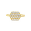 Honeycomb Diamond Fashion Ring