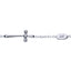 Sterling Silver Cross Bracelet