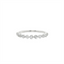 Diamond Single Shared Prong Anniversary Ring