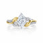 Marquise Diamond Nature-inspired Engagement Ring