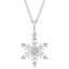 Diamond Snowflake Pendant