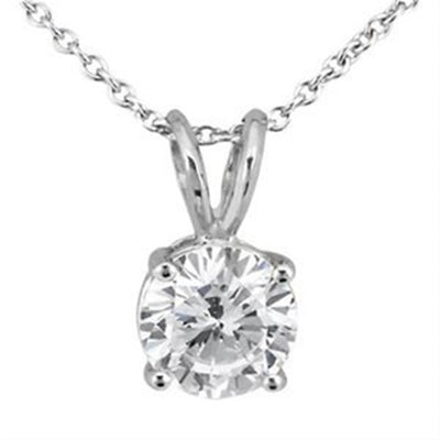 Diamond Solitaire Pendant