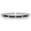 Bujukan Black Enamel Bangle Bracelet