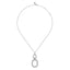 Bujukan Sterling Silver White Sapphire Pendant