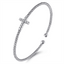 Bujukan Diamond Cross Bangle Bracelet