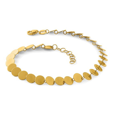 Disc Link Bracelet