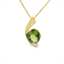 Peridot & Diamond Pendant