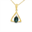 Sapphire & Diamond Pendant