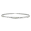 Diamond Station Bangle Bracelet