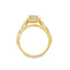 Round Diamond Halo Engagement Ring
