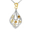 Natural Colored Diamond Pendant