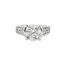 Round Diamond Wide Engagement Ring