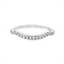 Diamond Contour Wedding Ring