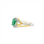 Emerald & Diamond Fashion Ring