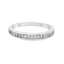 Diamond Straight Band Wedding Ring