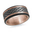 Men's Tantalum & Carbon Fiber Wedding Ring