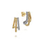 Bujukan Diamond J-Hoop Earrings
