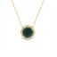 London Blue Topaz & Diamond Necklace