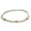 Sterling Silver White Sapphire Bracelet