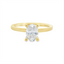 Oval Diamond Solitaire Engagement Ring