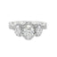 Oval Diamond Halo Engagement Ring