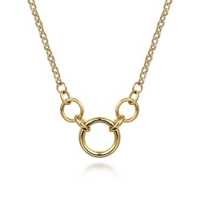 Open Circle Necklace