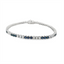 Sapphire & Diamond Tennis Bracelet