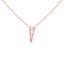 Diamond Trikon Necklace