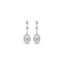Bujukan Sterling Silver Pearl Drop Earrings