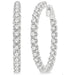 Inside-Out Diamond Hoop Earrings