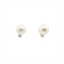 Pearl & Diamond Stud Earrings