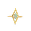 Opal Geometric Fashion Ring
