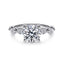 Round Diamond Hidden Halo Engagement Ring