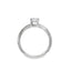 Round Diamond Split Shank Engagement Ring