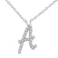 Script Initial Necklace