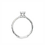 Miosogno Oval Diamond Hidden Halo Engagement Ring