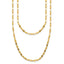 Mirror Link Double Strand Necklace