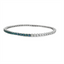 Sapphire & Diamond Stretch Tennis Bracelet
