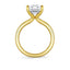 Emerald-cut Diamond Solitaire Engagement Ring
