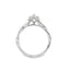 Pear Diamond Halo Engagement Ring